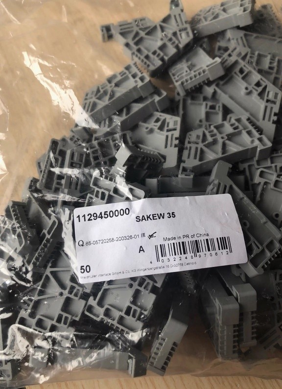 50PC NEW Weidmuller SAKEW 35 1129450000 #qo