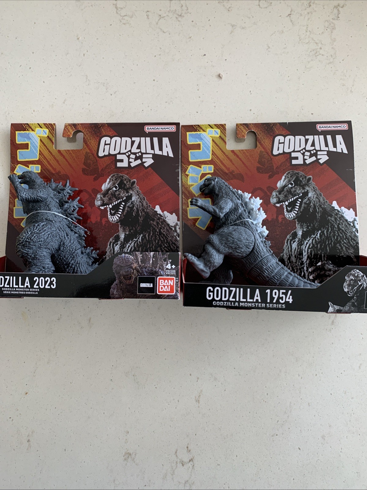 Bandai Namco Godzilla Monster Series 5” Vinyl Figures 2023 And 1954-NEW