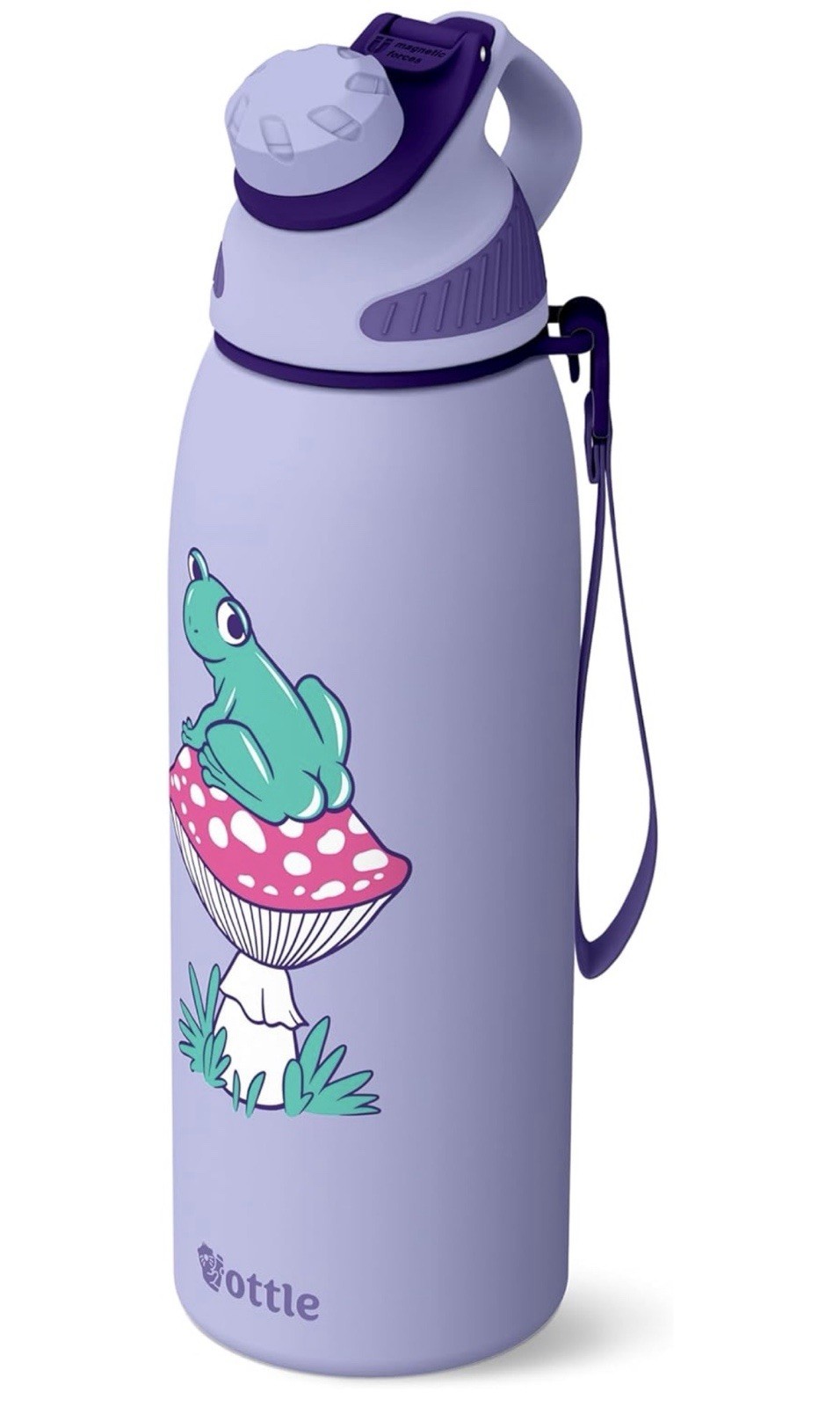 NEW Ottle Reef Roamer Cheeky Frog 34oz Stainless Steel Water Bottle