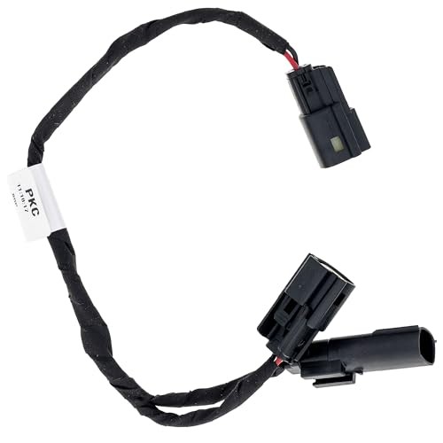  USB Extension Harness, Black PVC, Basic Style, Snowmobile Parts Cable 