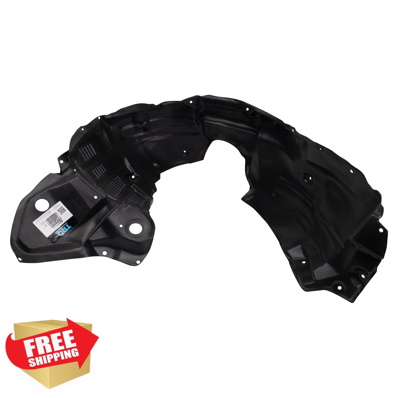 TRQ 2014-18 Toyota Highlander V6 3.5L Inner Fender Liners Front Pair