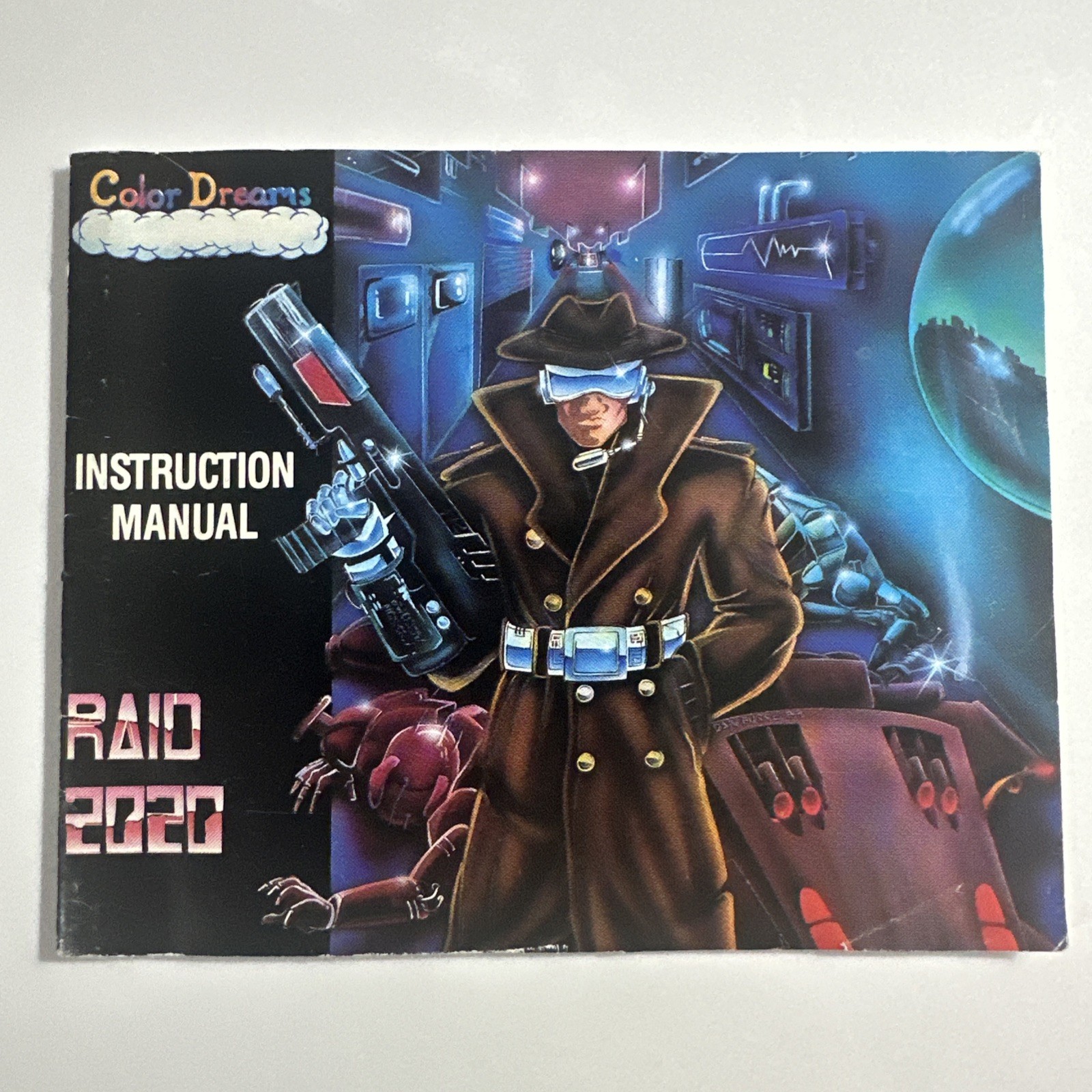 Raid 2020 By Color Dreams Manual With Reg Card (Nintendo, NES) *Manual Only*