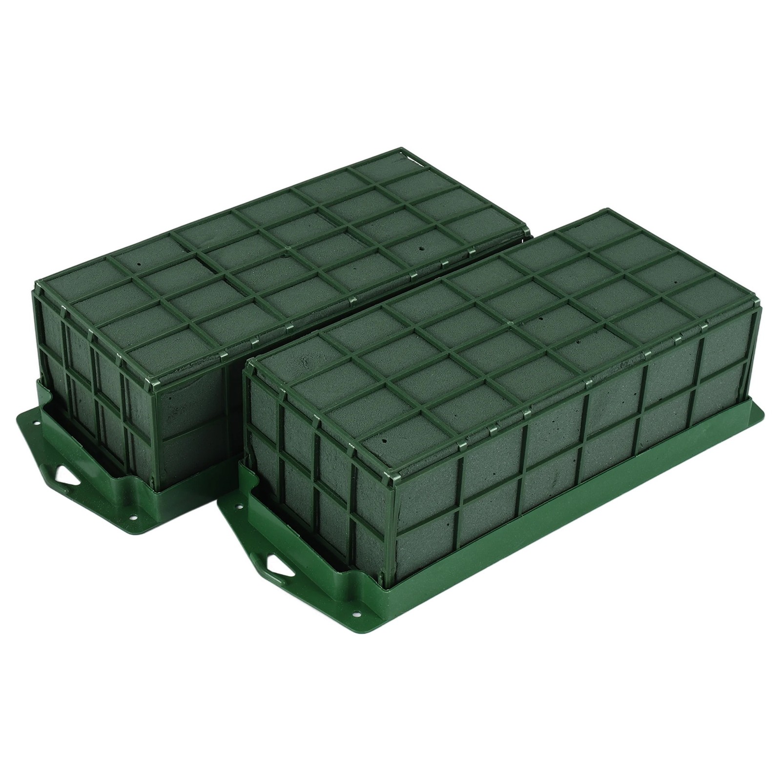 2 Pcs Floral Foam Cage Flower Holder with Floral Foam for Flowers Cage Bowl5659