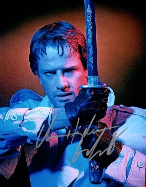 Christopher Lambert Highlander Connor MacLeod 8.5x11 Signed Photo Reprint