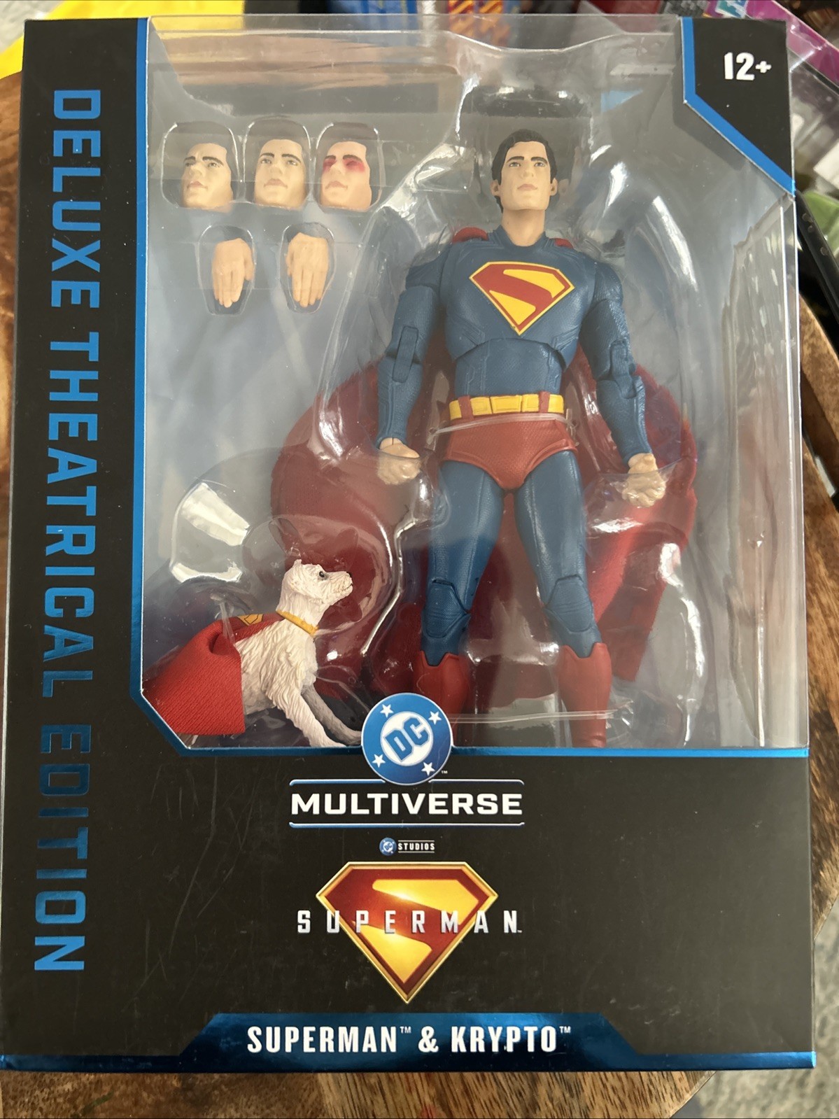 Superman Movie Superman and Krypto 7-Inch Scale Action Figure