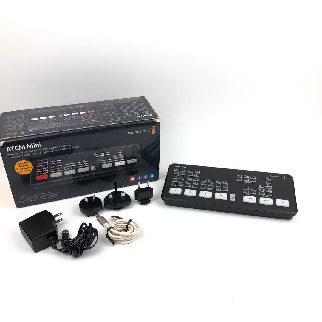 Blackmagic Design ATEM Mini Live Production Switcher Tested USED