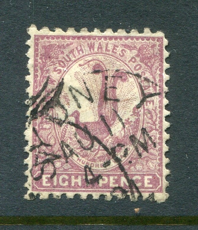 New South Wales #106C Lyrebird 8 P. [Used] 