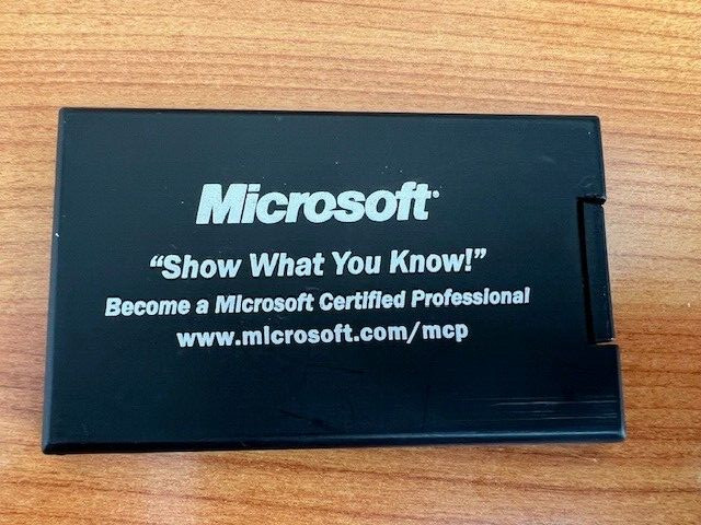 Vintage Microsoft Promotional MCP Mints from 1999-2001