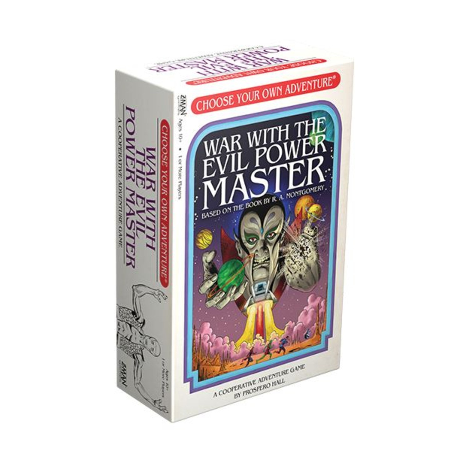 Boardgame Choose Your Own Adventure - War with the Evil Power Master Box EX/NM