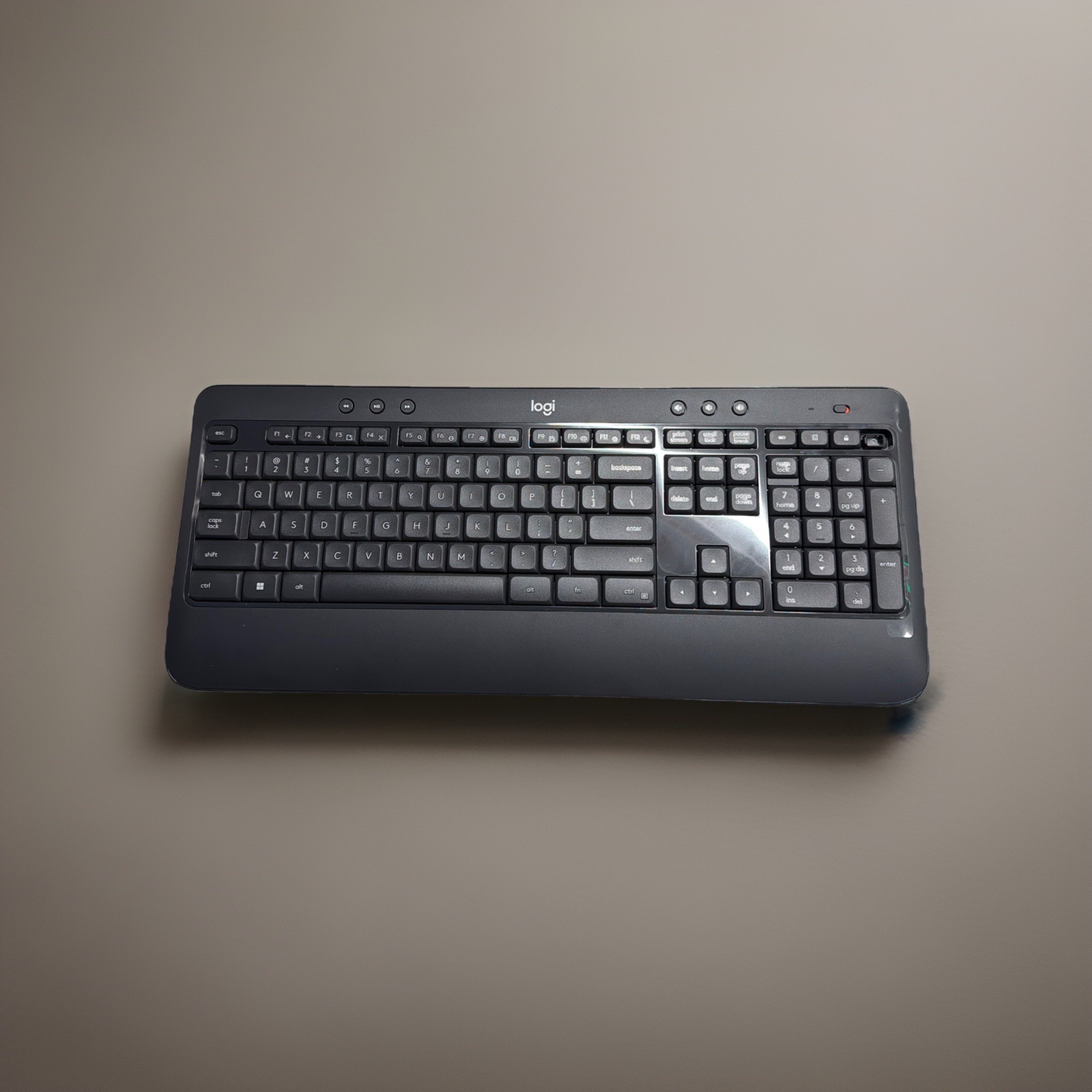 Logitech Logi K540 Wireless Desktop Keyboard Black NO DONGLE