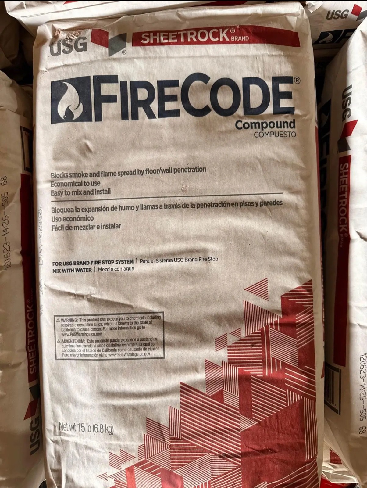 FireCore Sheetrock Compound Mud