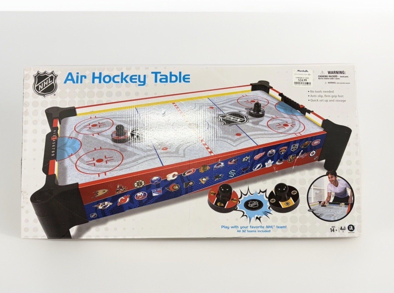 NHL Ambassador Next Generation Air Hockey Table NHL3151B