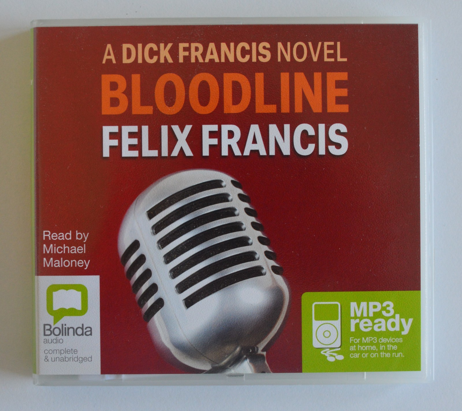 Bloodline - Felix Francis - Unabridged Audiobook - MP3CD