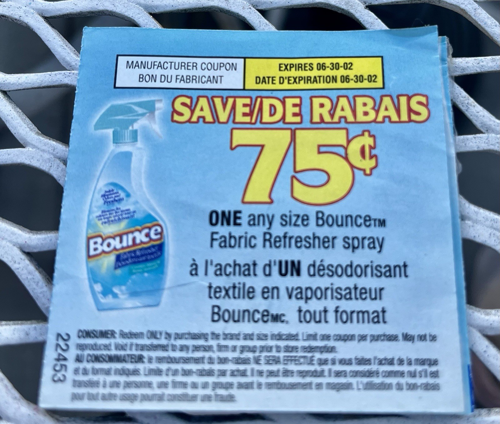 Bounce Advertising , Coupon , New 1980