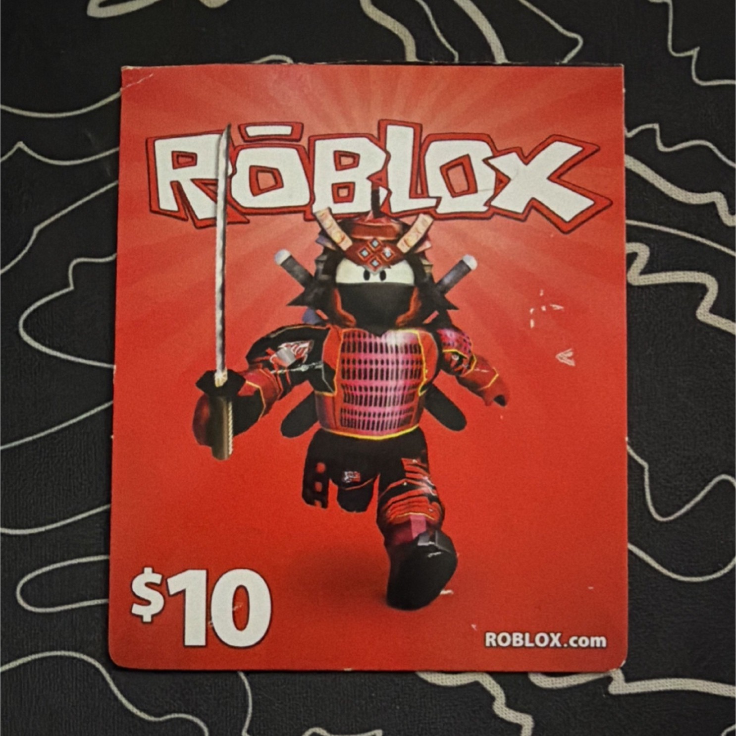 2012 Roblox Gift Card (NO VALUE) [collectible item] 