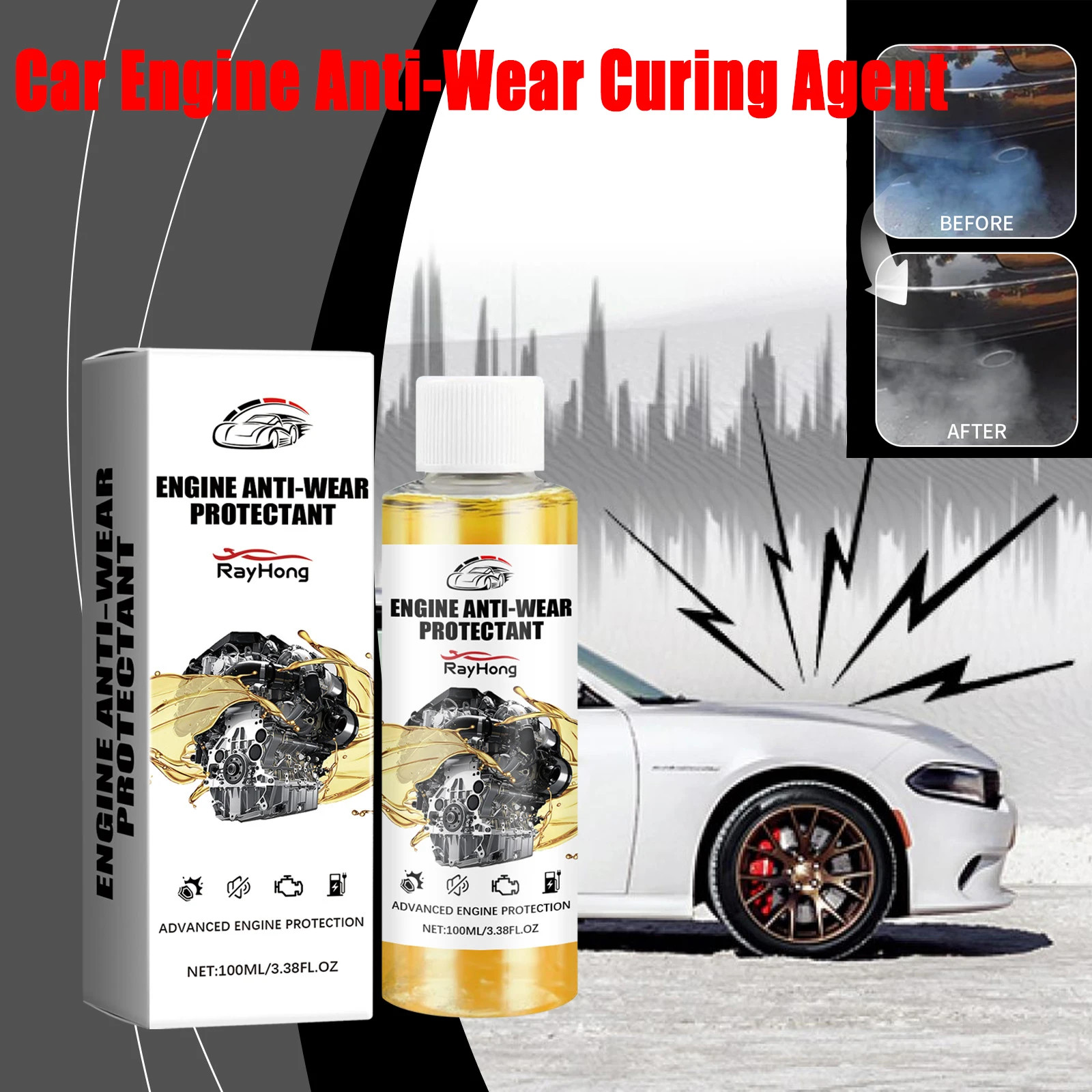 Car Engine Catalytic Converter Cleaners Auto Cleaner Catalysts Easy To Clean