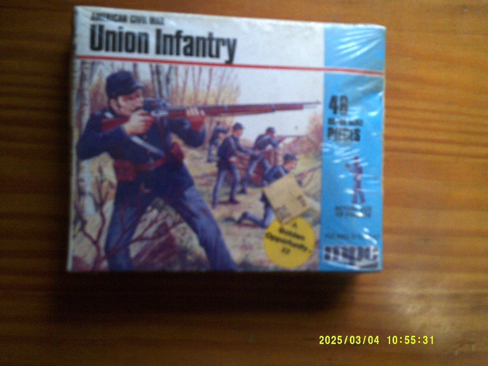 MPC 1/72 AMERICAN CIVIL WAR UNION INFANTRY