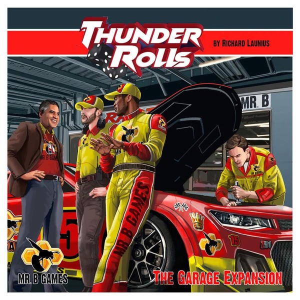 Mr. B Games Mr Thunder Rolls Garage Expansion Board Game