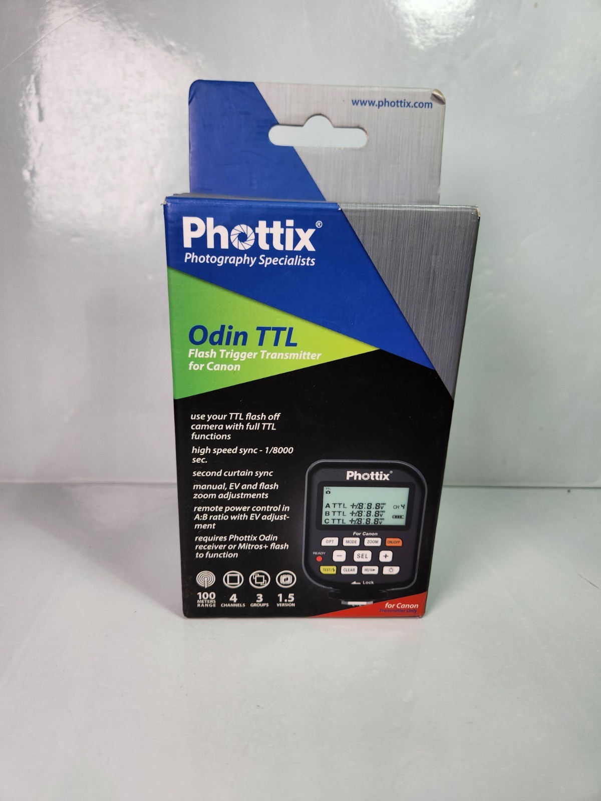 Phottix Odin TTL Flash Trigger Transmitter for Canon