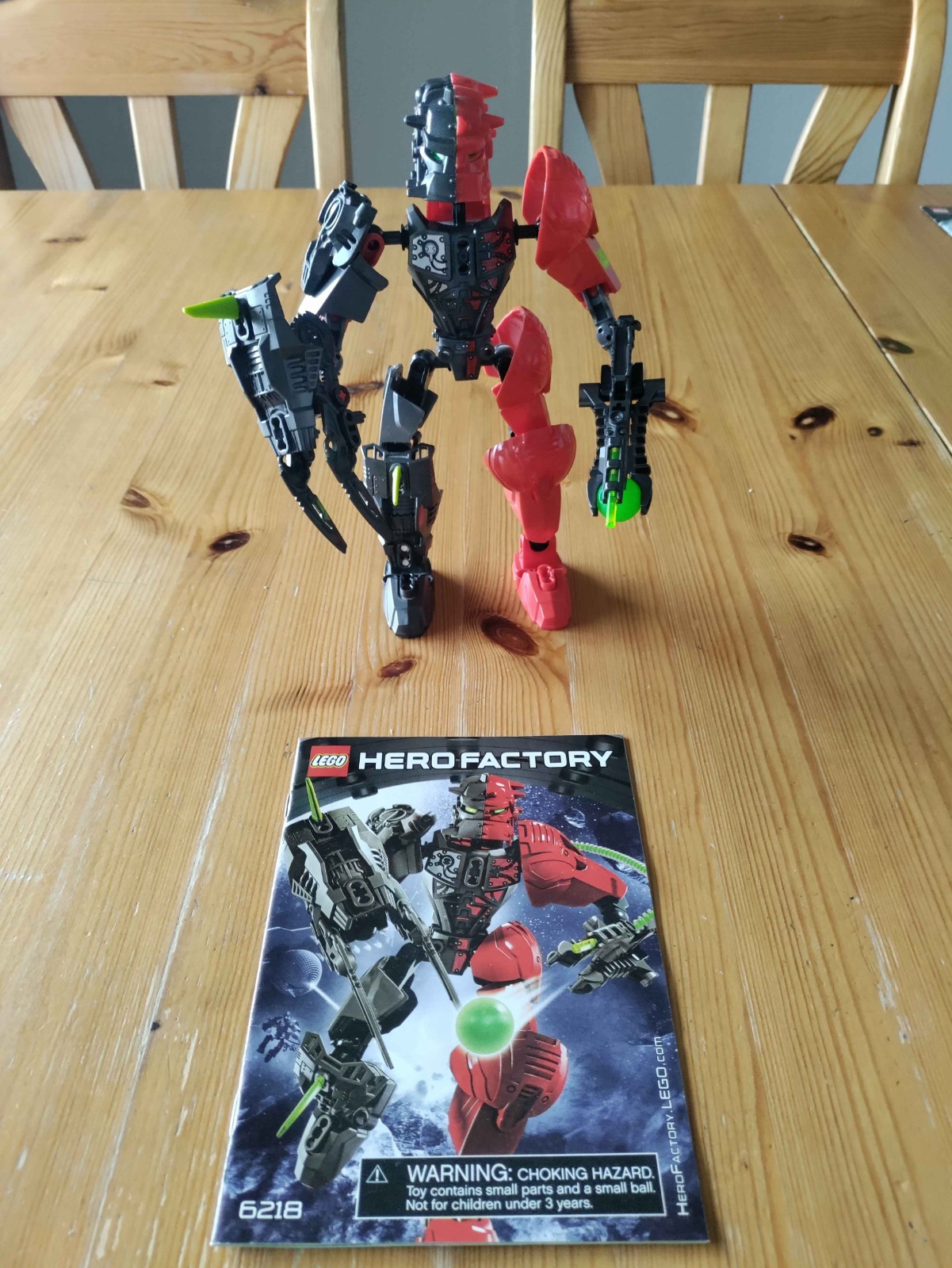 LEGO HERO Factory - Splitface (Set 6218), from 2012. Good Condition