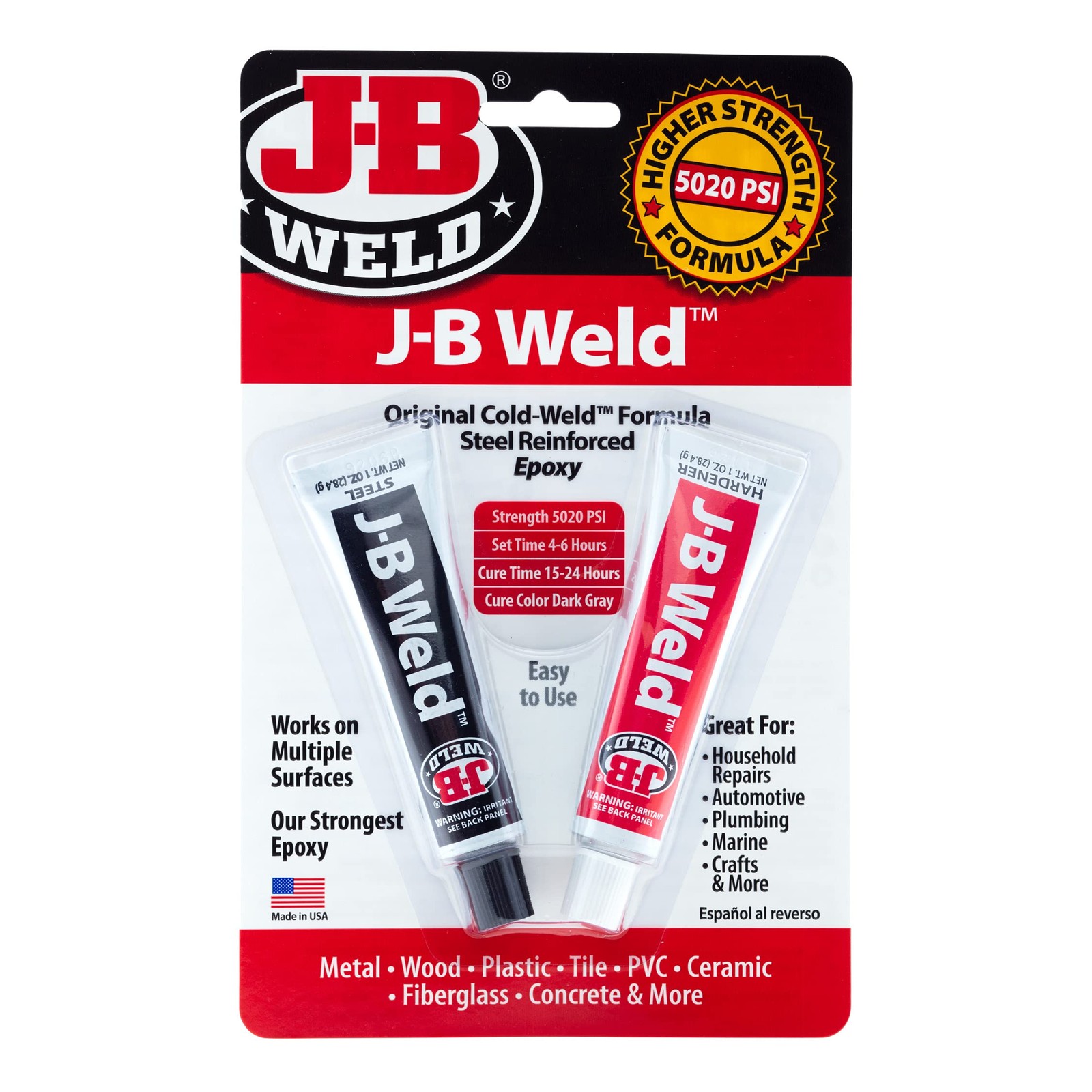 Epoxy Original Cold-Weld Steel Reinforced 2 oz. 8265S