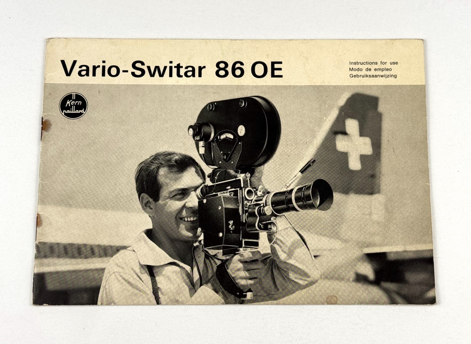 Kern Vario-Switar 86 OE 18-86mm f2.5 Lens INSTRUCTION MANUAL / USERS GUIDE BOOK