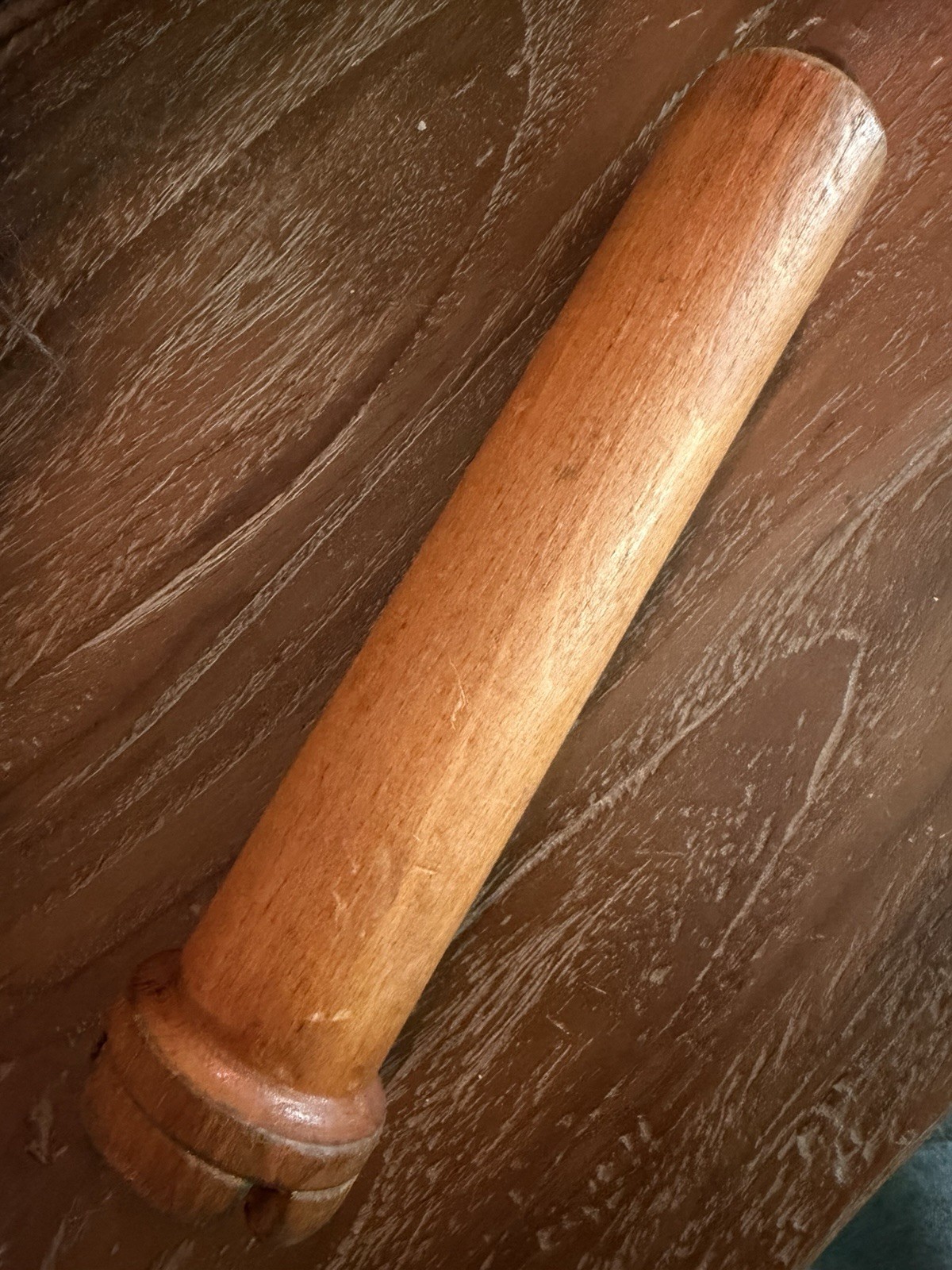 VINTAGE VAD OAK HANDMADE CRAFTED WOOD KALEIDOSCOPE NEAT ITEM