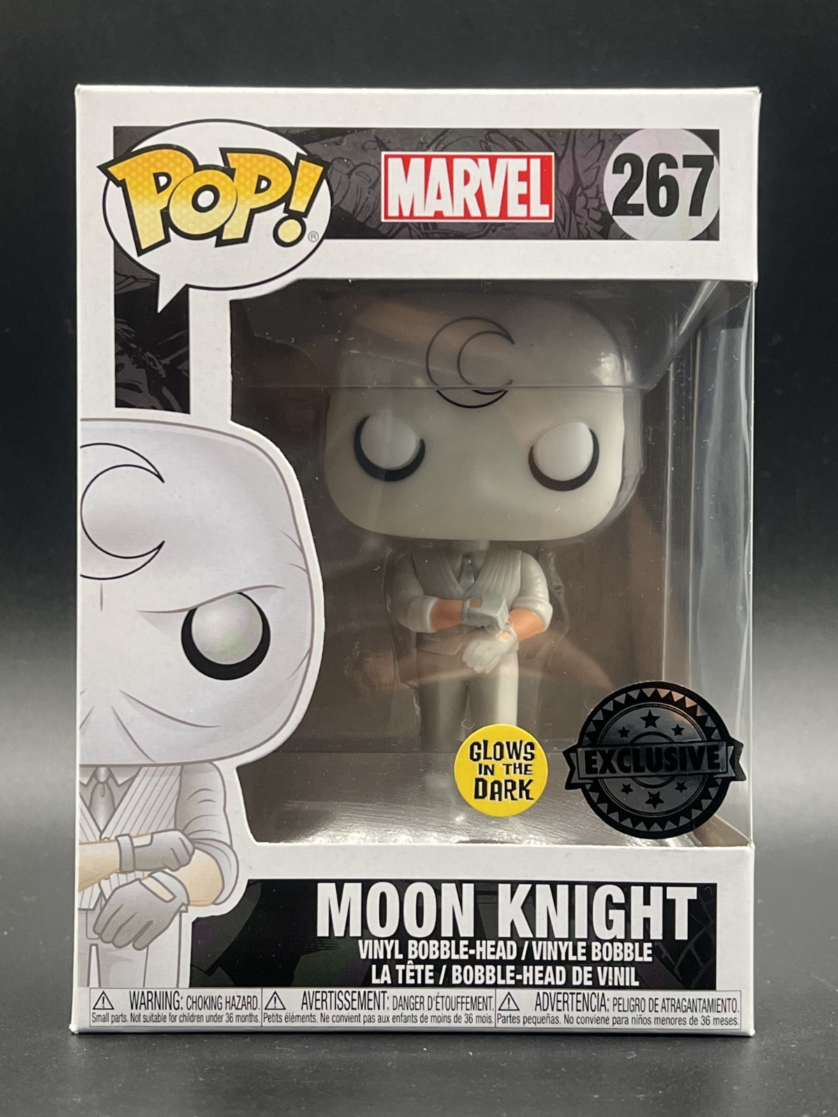 Moon Knight Glow Exclusive #627 Funko POP! Marvel