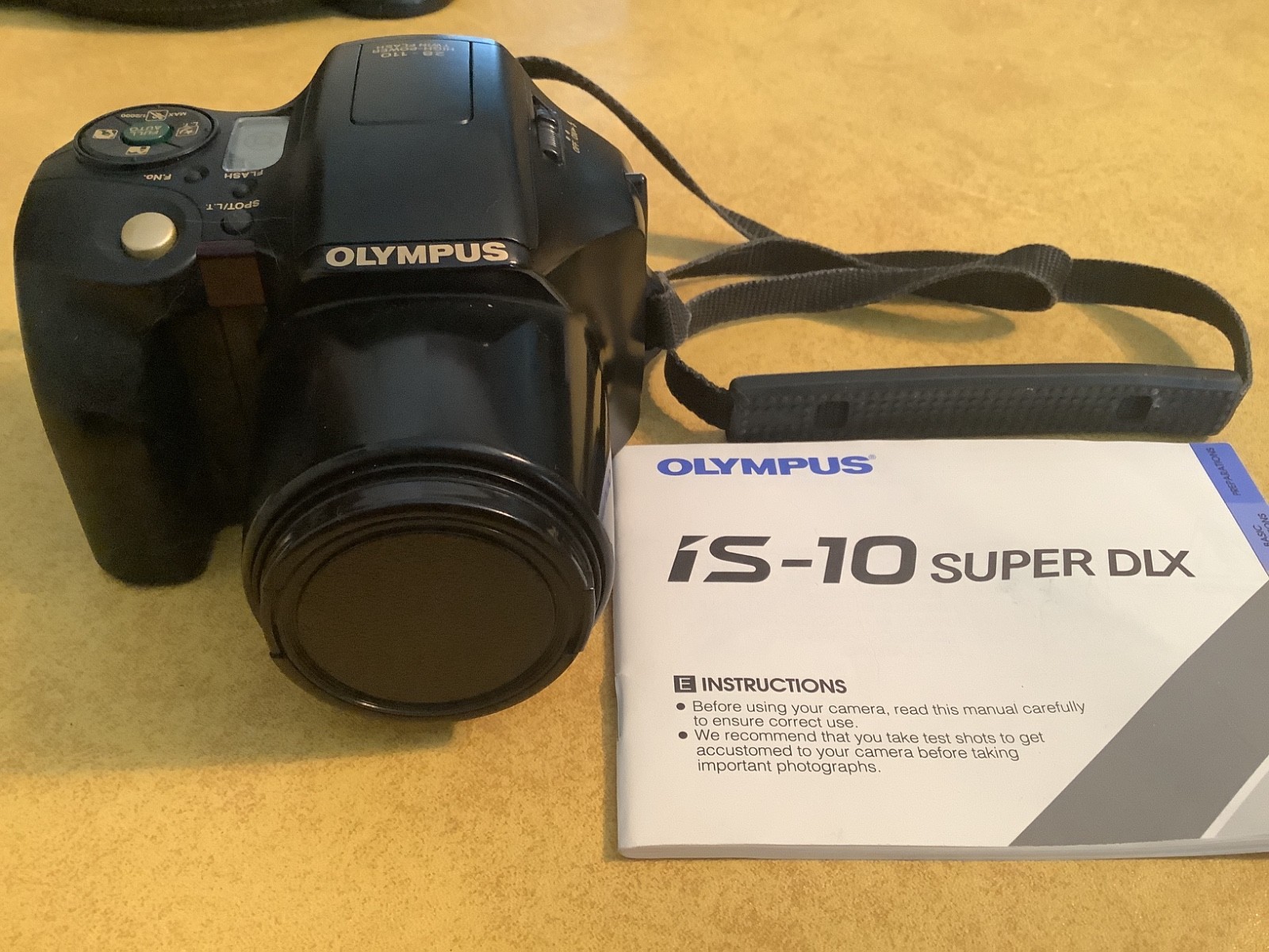 Olympus IS-10 Super DLX 35mm SLR Film Camera