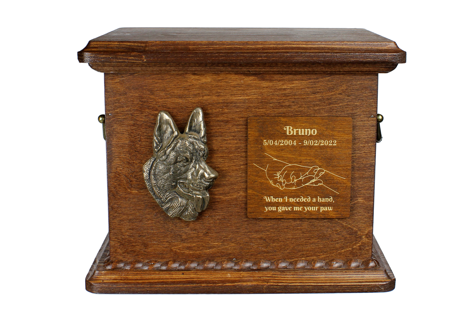 German Shepherd I Dog Tag Art-Dog