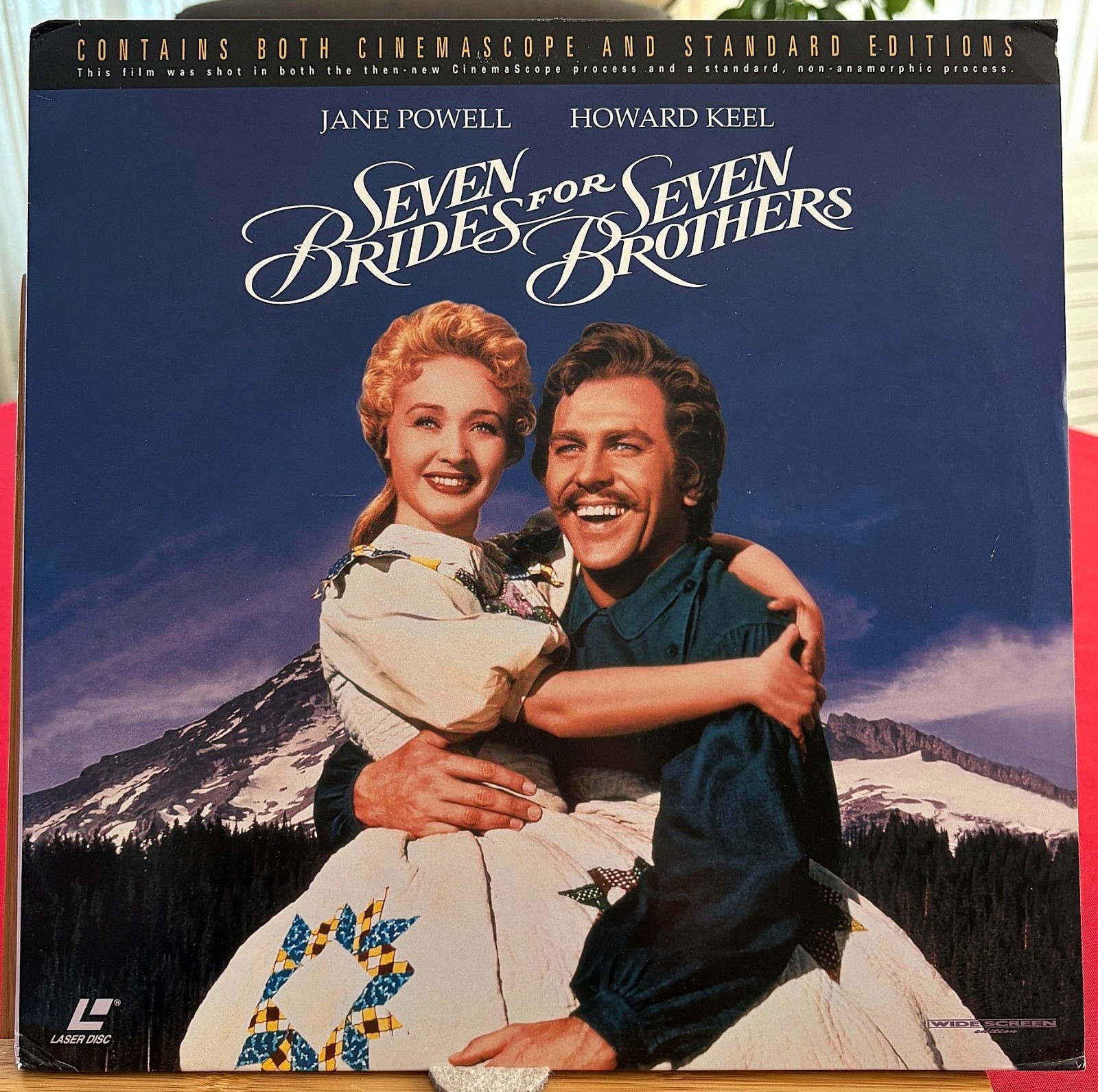 SEVEN BRIDES FOR SEVEN BROTHERS Laserdisc AC-3 Late Release WIDESCREEN