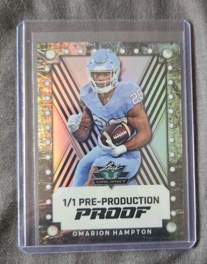 2025 Leaf Valiant Lava Silver Peyton Manning 1/1