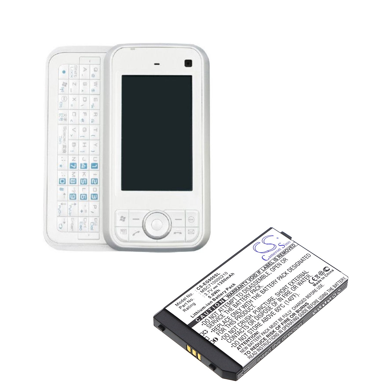 BATTERIE 1400mAh Type 718000181 MSC710000210 TS-BTR002 For Softbank X01T