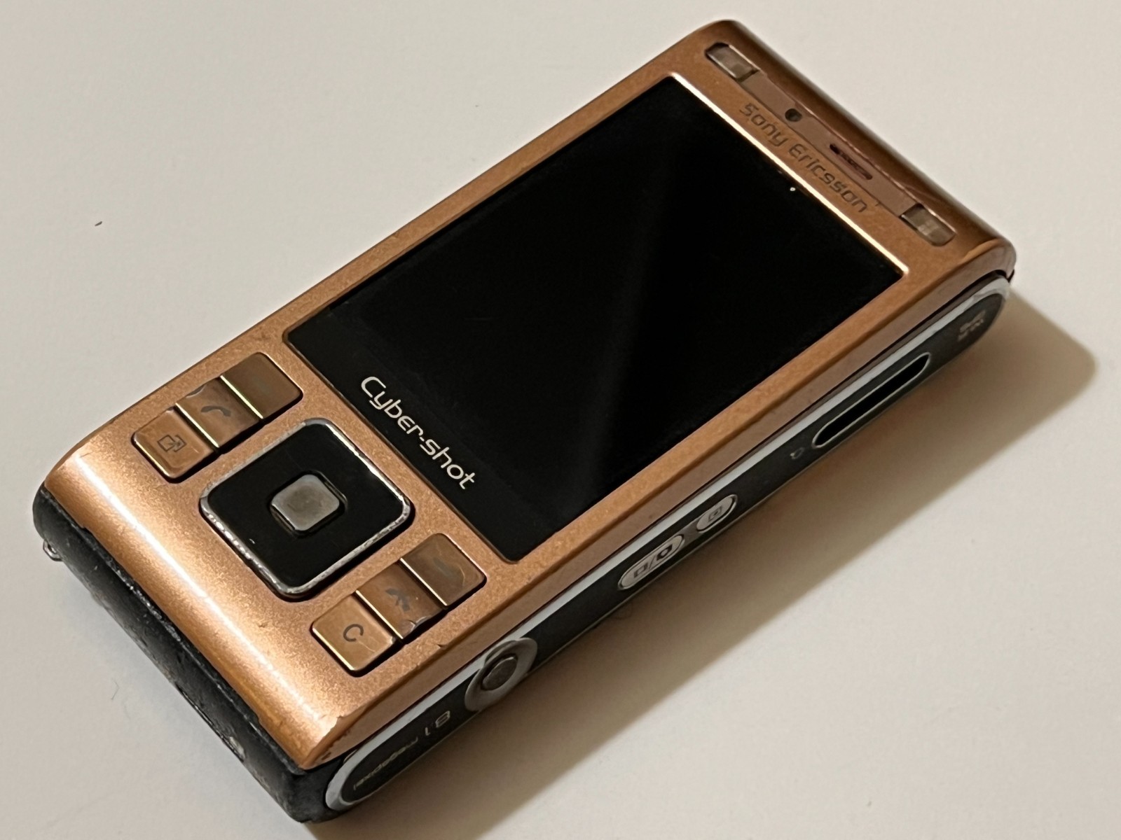 Sony Ericsson C905 Brown  color Vintage Cell phone Untested