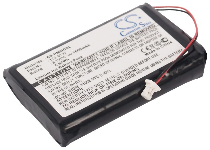 Battery 1600mAh Type 170-0737 for Palm IIIc IIIx IIIxe, IBM WorkPad 8602-20X
