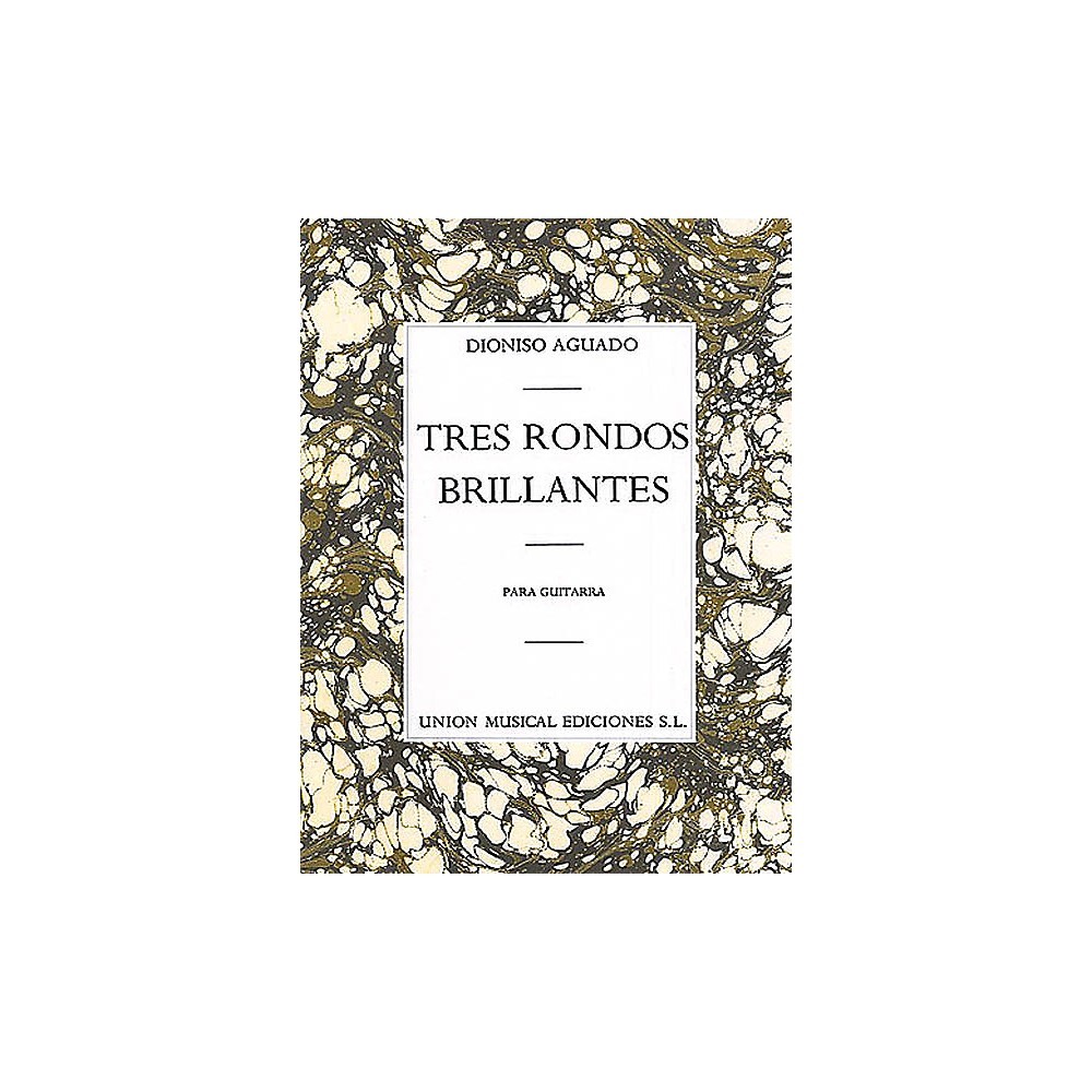 Union Musicale 3 Rondos Brillantes Music Sales America Series