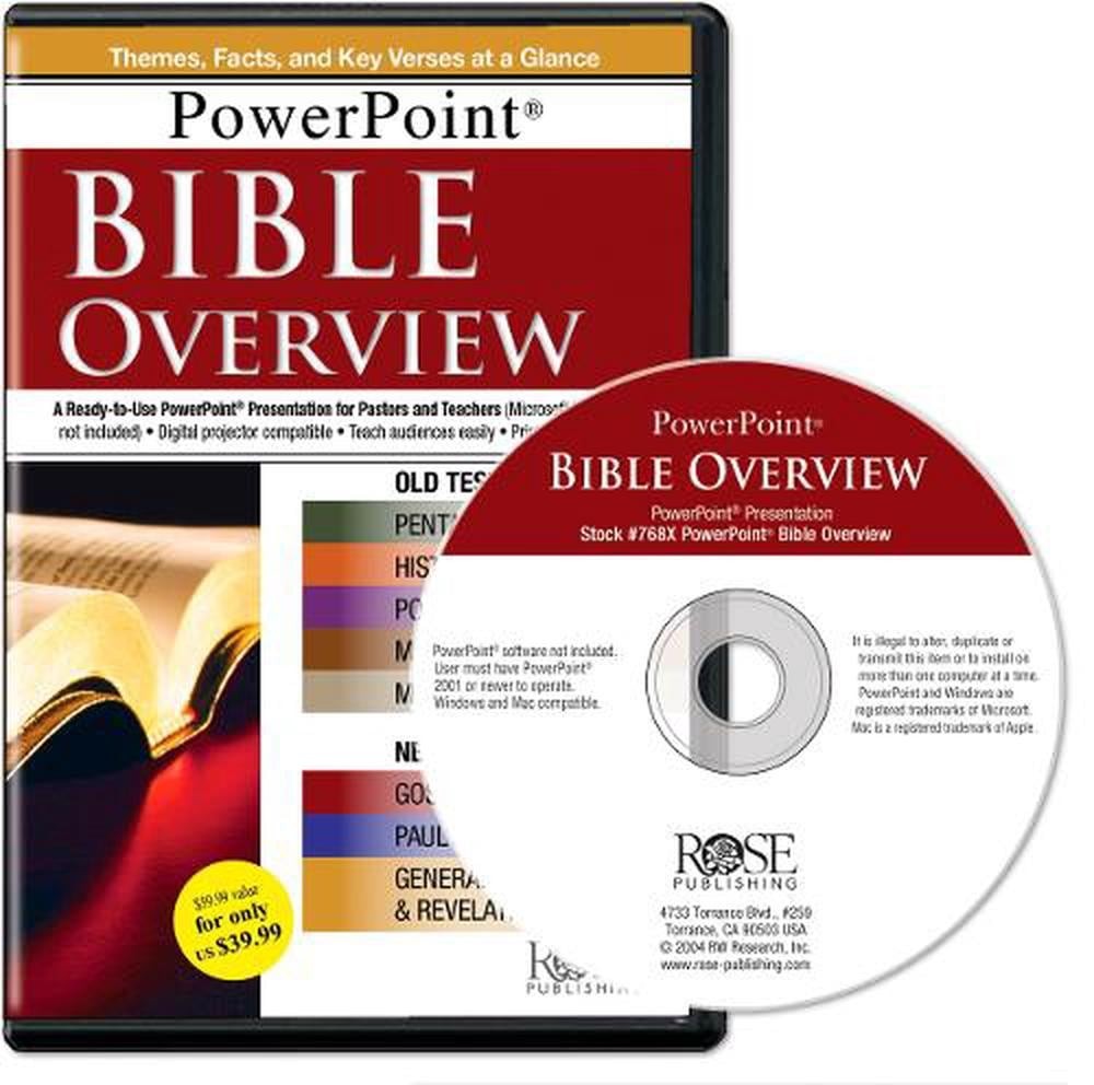 Bible Overview by Rose Publishing (English)