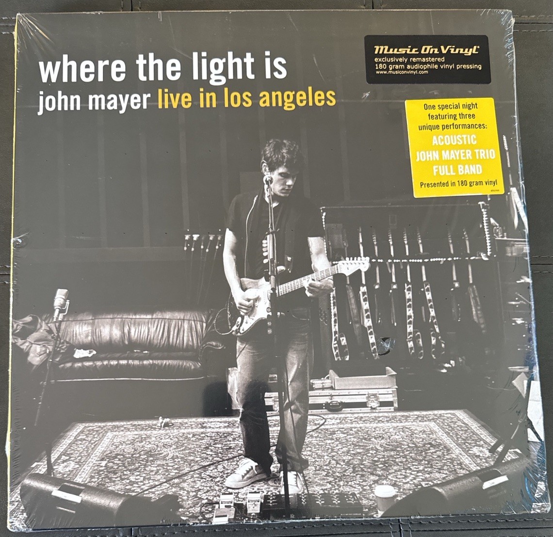 John Mayer Where The Light Is Live In Los Angeles 4LP Vinyl 180g Music On Vinyl