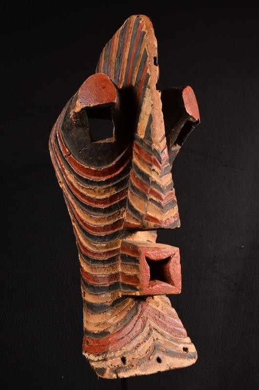 African Old Songye Kifweb Mask/Mask Dr Del Congo Afrique 1485