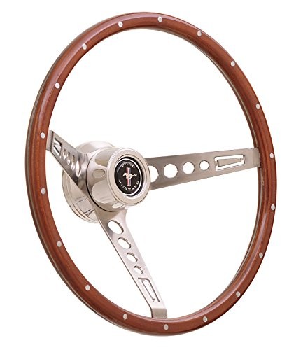  35-5457 Mustang Wood Steering Wheel 