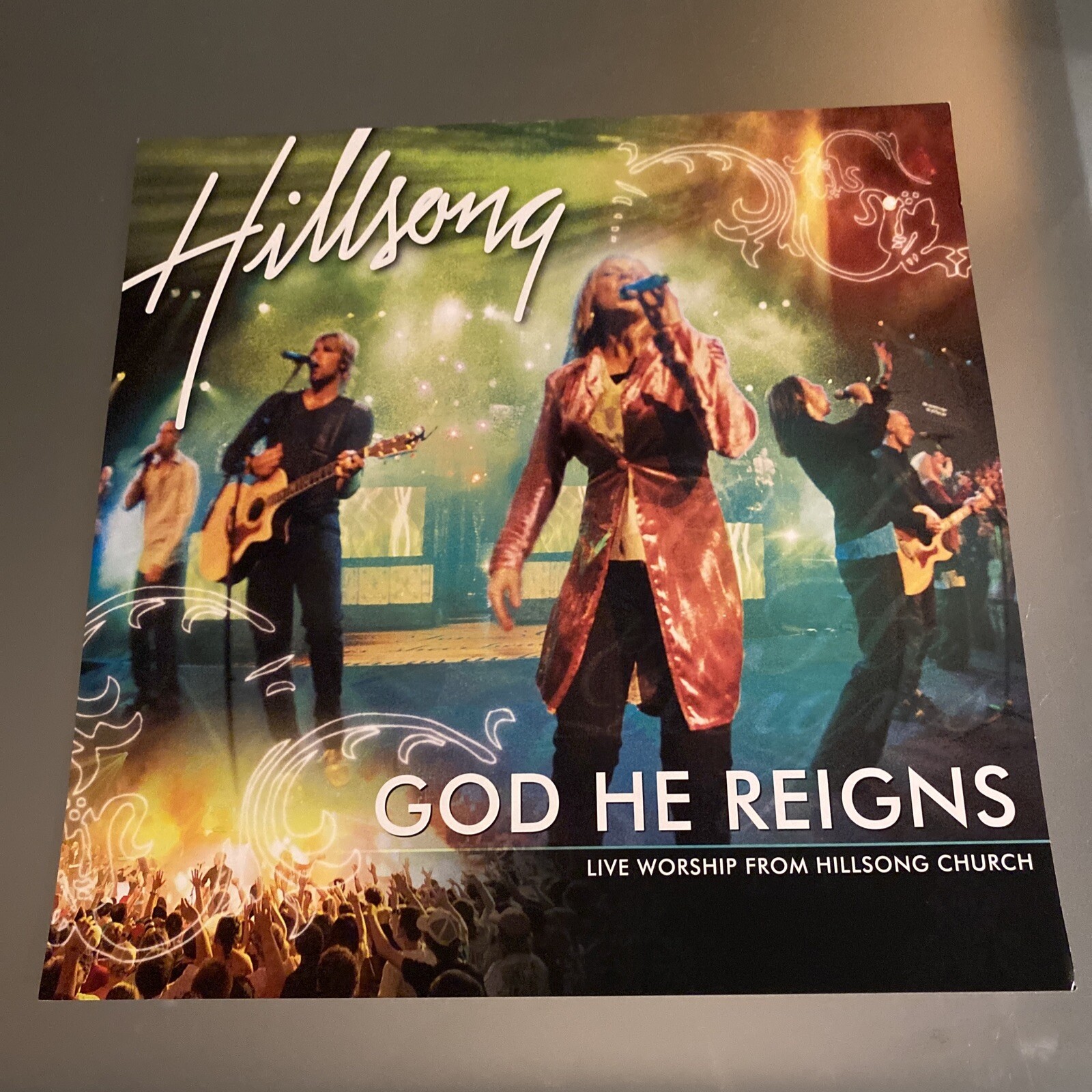 Hillsong God He Reigns 12x12, Album Flat Poster Christian Worship