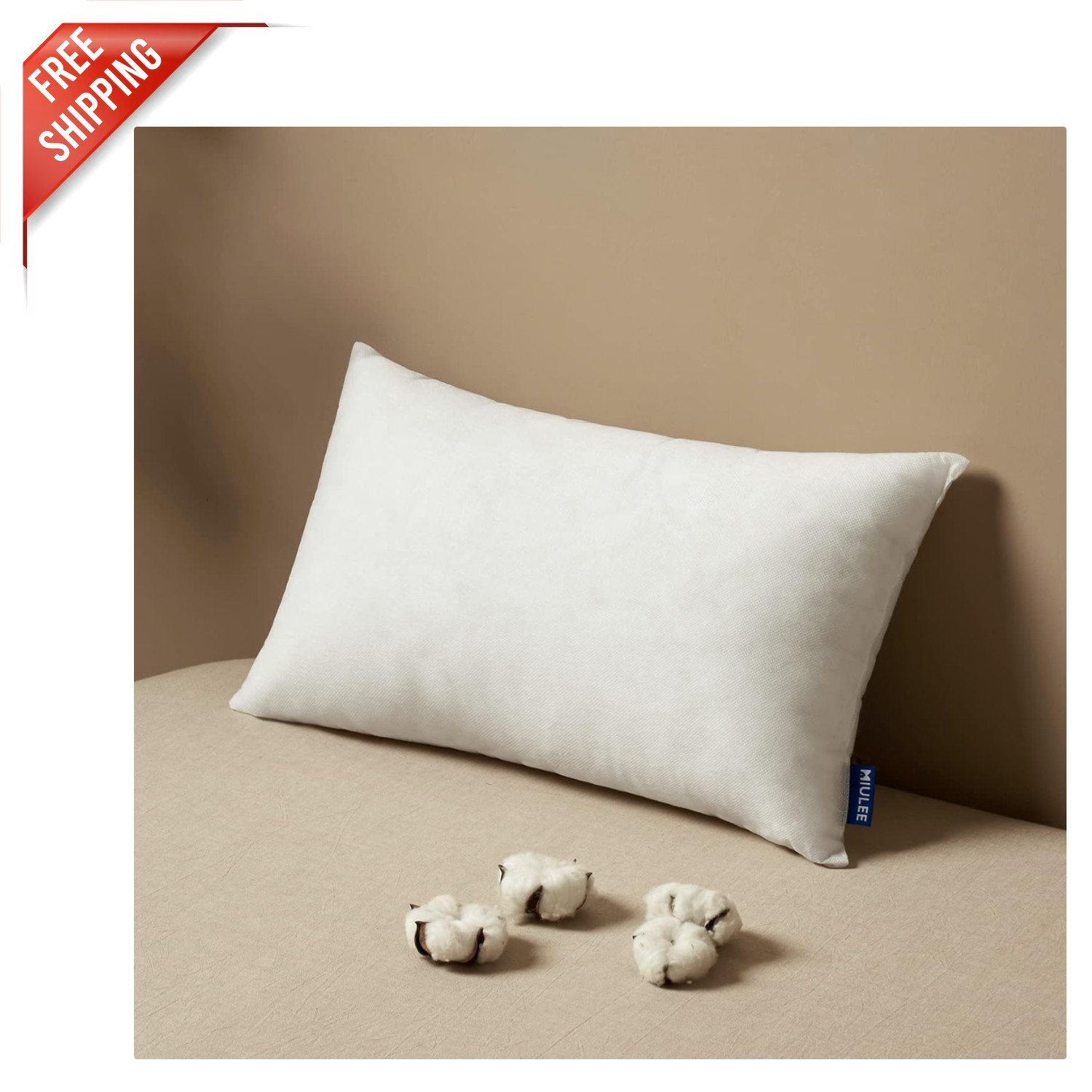 Elegant 14x20 Decorative Pillow Forms - Multi-Purpose Fluff for Living Spaces