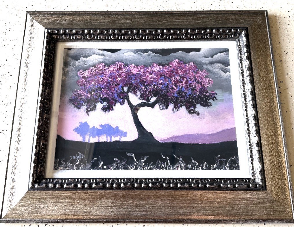 David Najar “Evening Mist” Giclee 2206/2250 26x31 w/COA framed and matted 