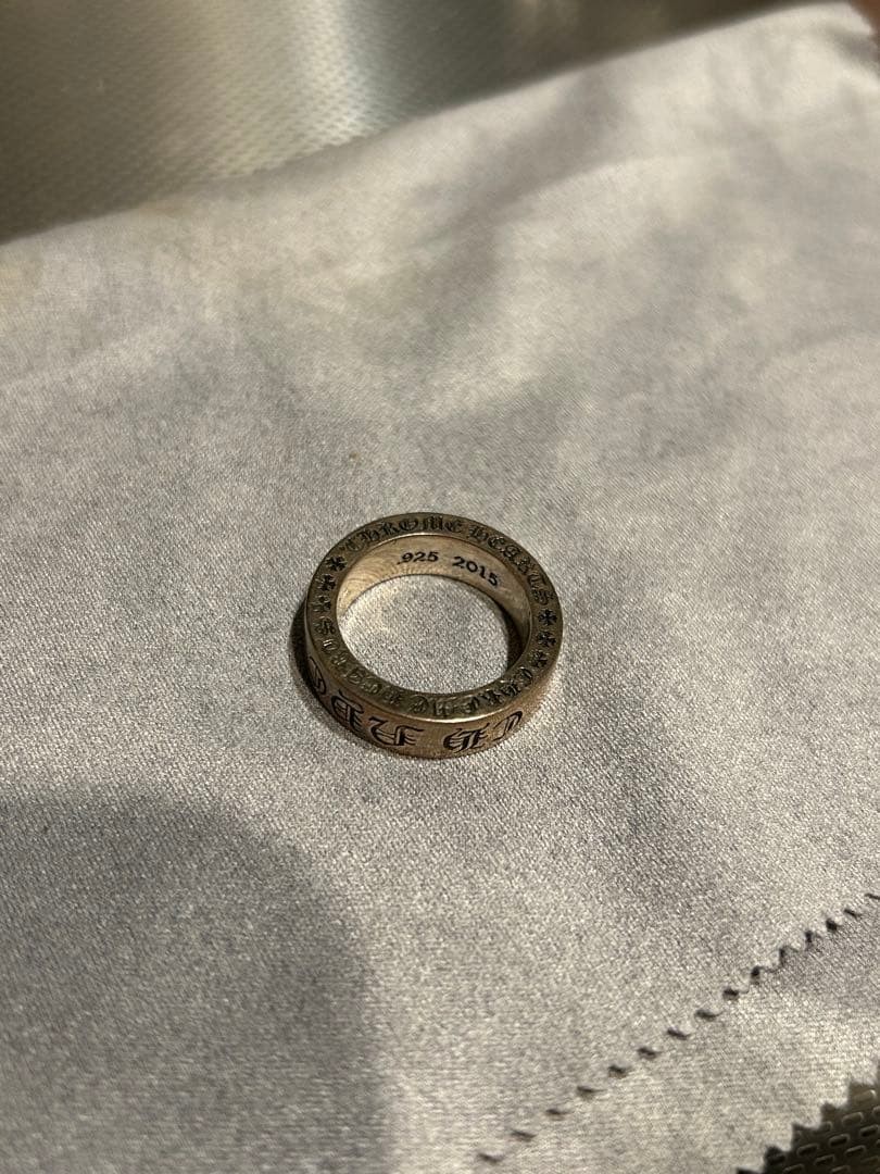 Chrome Hearts Silver 925 Cross Ring Size 13 Stamped 2013