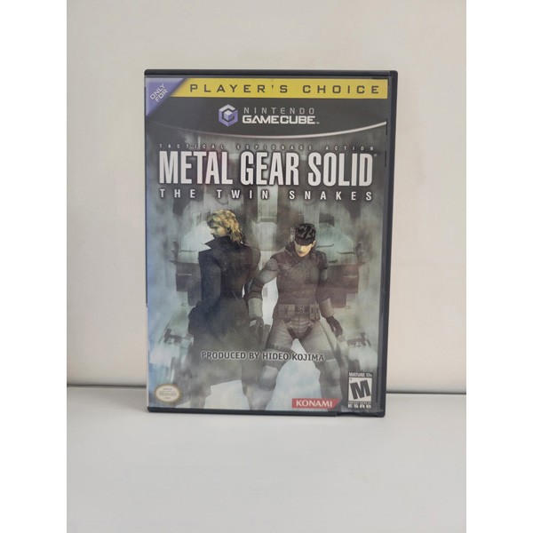 Metal Gear Solid Twin Snakes Players Choice Case Only