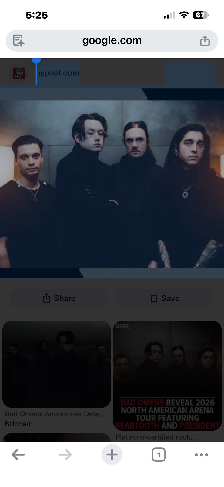 2  Bad Omens Philly Concert Tour