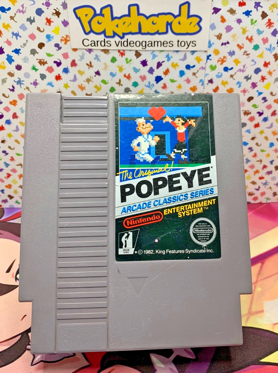 popeye 5 screw nes cart only