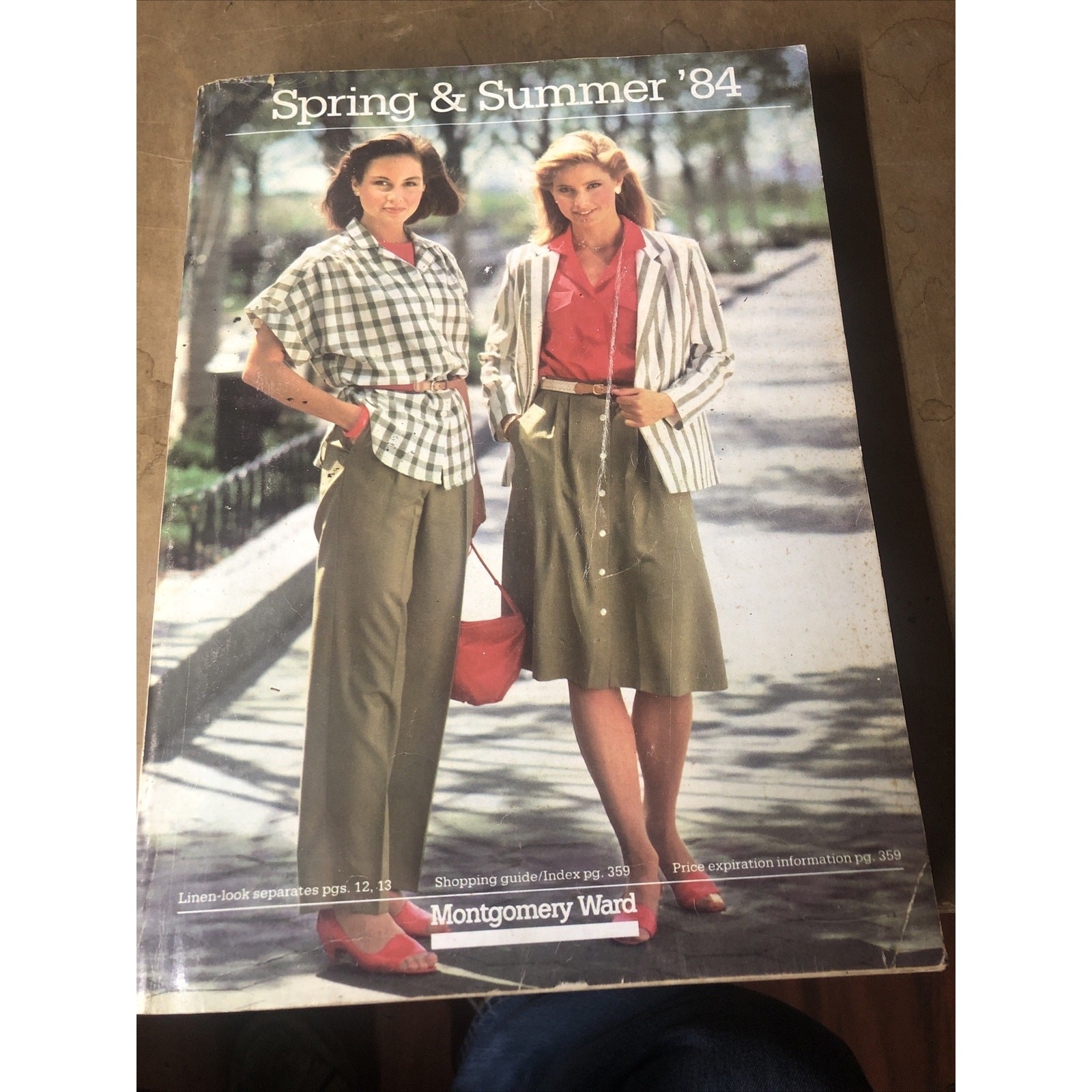 VINTAGE 1984 MONTGOMERY WARD CATALOG SPRING SUMMER