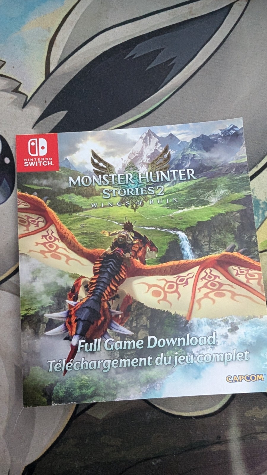 Monster Hunter Stories 2: Wings of Ruin switch download CODE ONLY