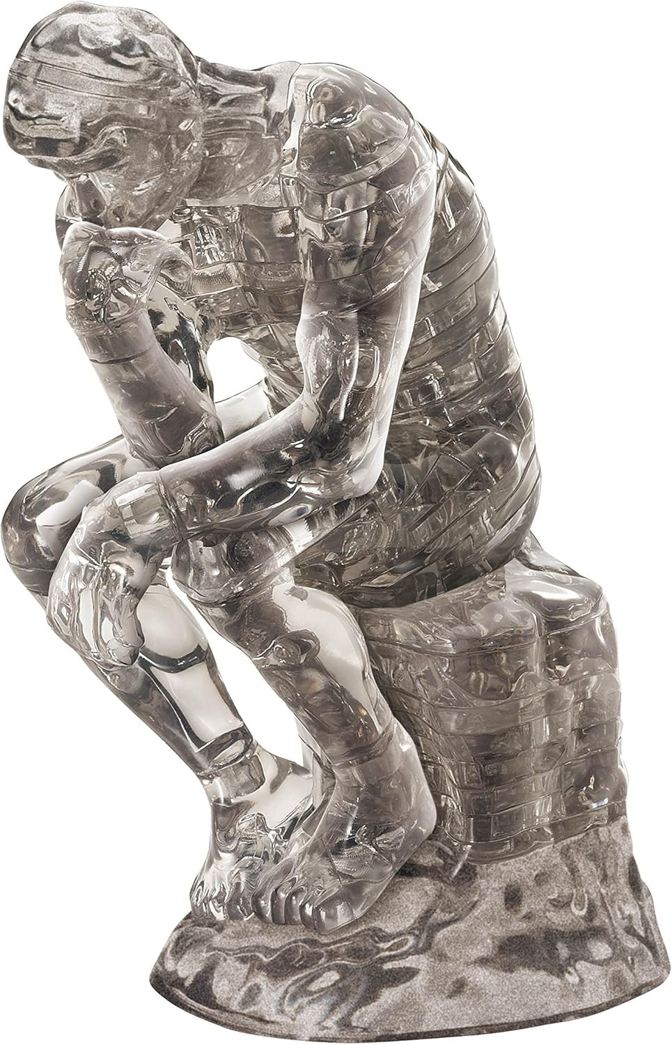 43 Piece Crystal Puzzle The Thinker